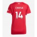 Maillot de foot Liverpool Federico Chiesa #14 Domicile vêtements Femmes 2025-26 Manches Courtes